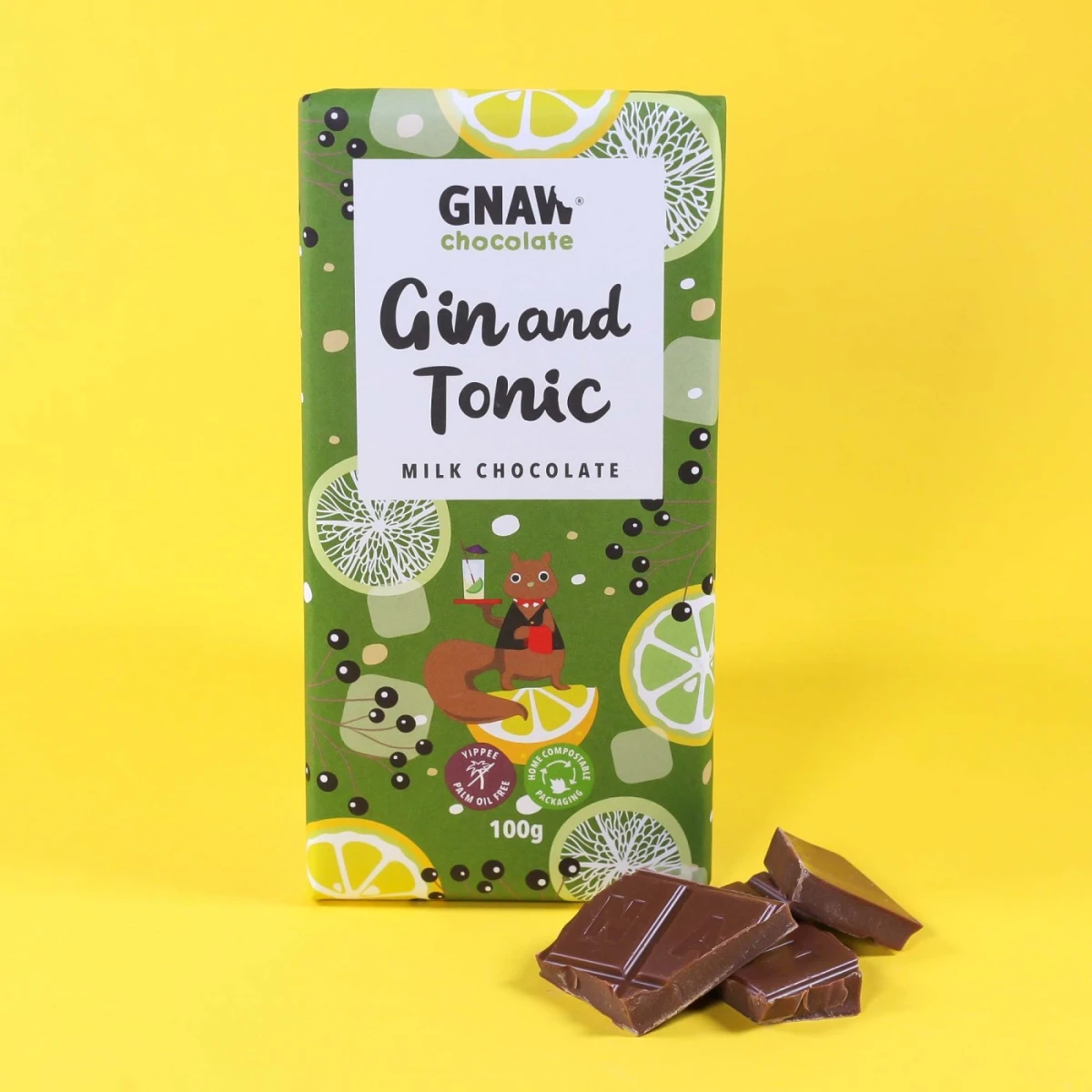 Gnaw -  Gin & Tonic Milk Chocolate