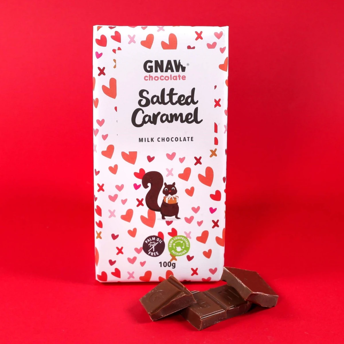 Gnaw - Salted Caramel Milk Chocolate