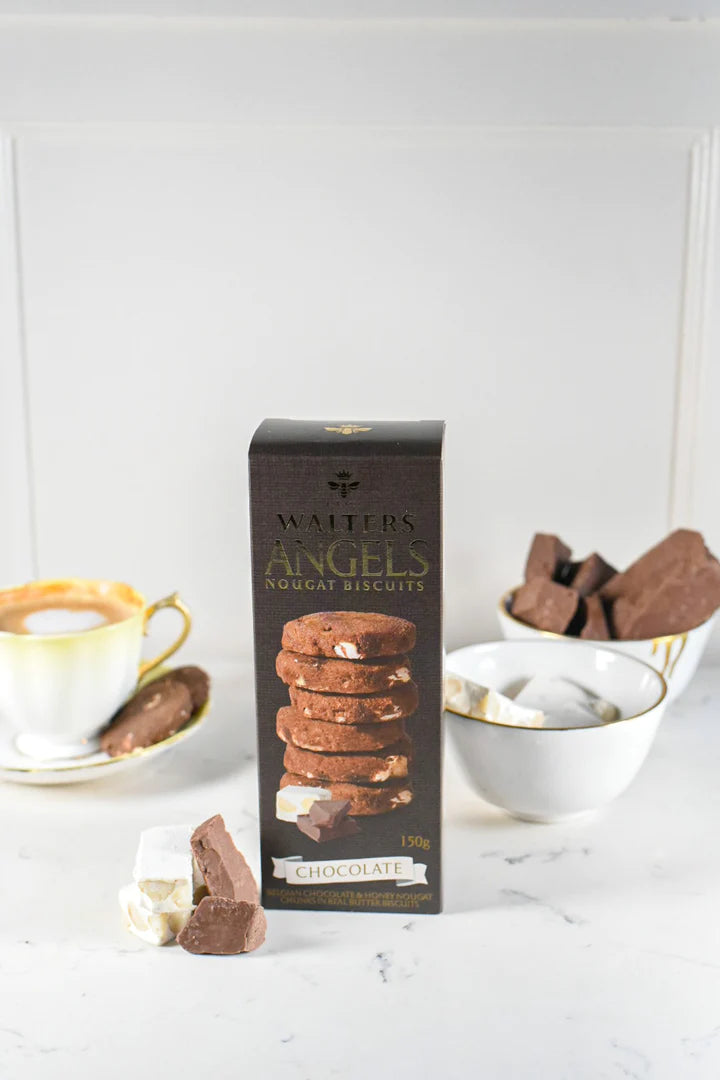 Småkager med belgisk chokolade fra Walters Angels. Håndlavede småkager med god smag